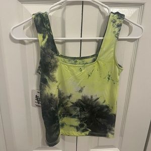 Tank Top Yellow and Black